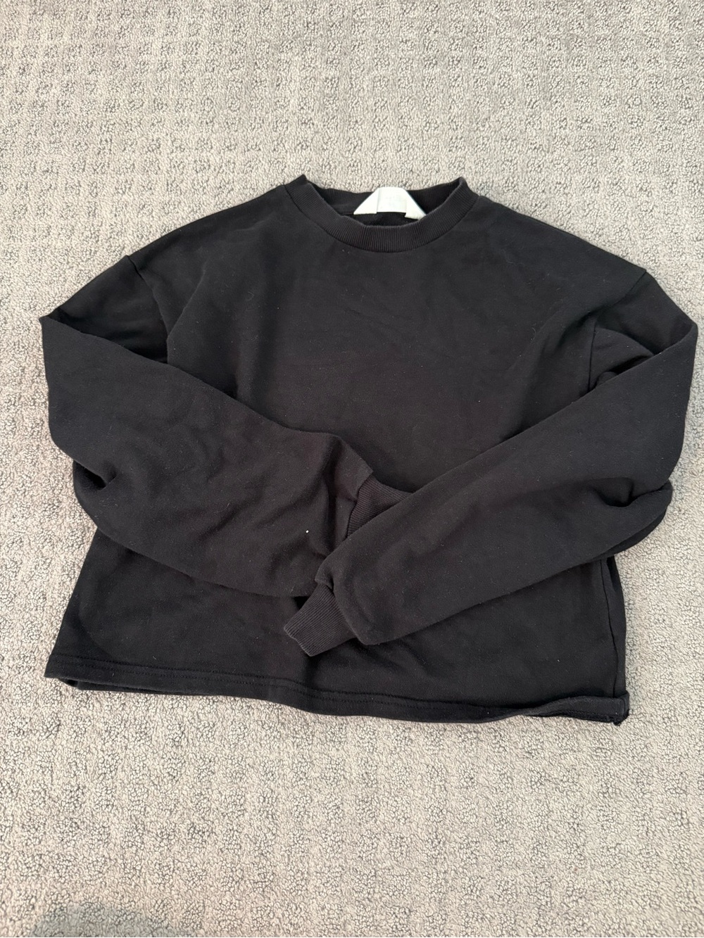 H&M Black Crewneck Kids Sweatshirt
